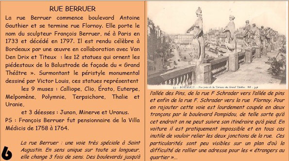 Rue Berruer à Bordeaux
